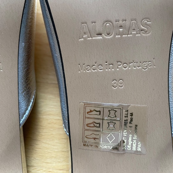 New Alohas Amar Leather Mules - Picture 10 of 12
